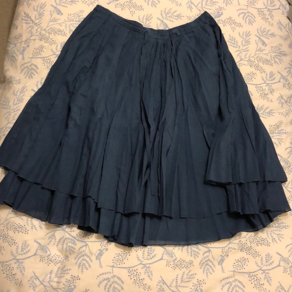 Blue skirt